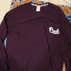Long sleeve VS pink shirt size Medium!